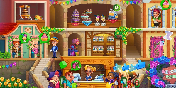 模拟经营开饭店的游戏