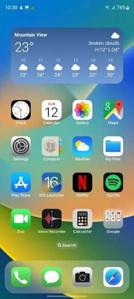 灵动岛主题(iOS Launcher)