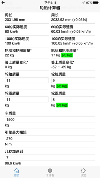 轮胎计算器1